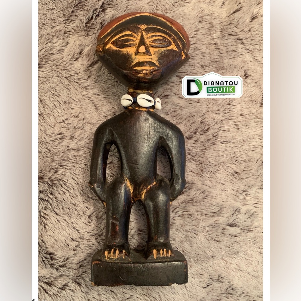 Hand Carved Woden Fertility Doll